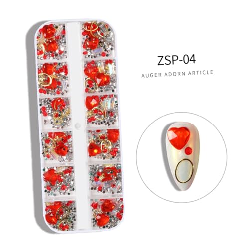 CALLARON 5Stücke Nail Art Zubehör Teilig Mischen Von Perlen Und Dekoren Für Maniküre DIY Nageldesign CALLARON 5Stücke Nail Art Zubehör Teilig Mischen Von Perlen Und Dekoren Für Maniküre DIY Nageldesign von CALLARON
