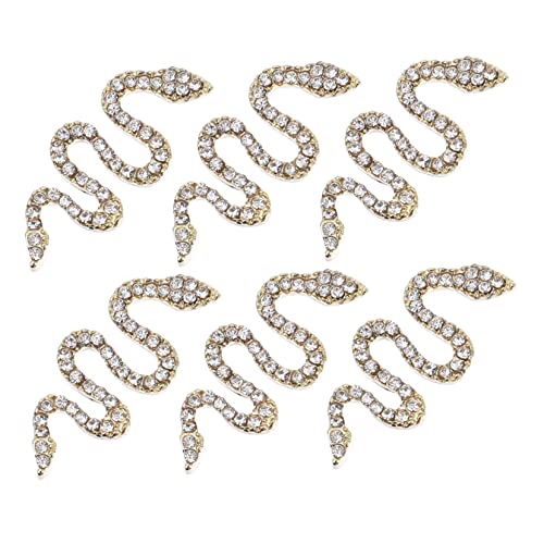 CALLARON 6 Stück Nagel-Charme Nagelschmuck Nageldekor Nagelkunst-Anhänger Strasssteine für Nägel nagelschellen Nagelzubehör Nagel Kunst Dekoration Nagel Charms Zinklegierung Golden CALLARON 6 Stück Nagel-Charme Nagelschmuck Nageldekor Nagelkunst-Anhänger Strasssteine für Nägel nagelschellen Nagelzubehör Nagel Kunst Dekoration Nagel Charms Zinklegierung Golden von CALLARON