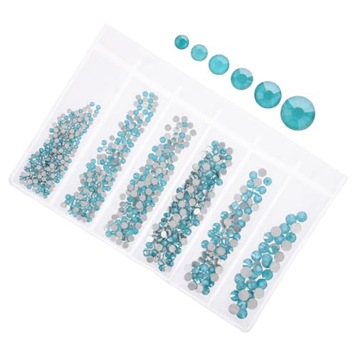 CALLARON 820Stücke Strasssteine für Nagelkunst Flatback Edelsteine DIY Bastelbedarf für Acrylnägel Glänzende Dekoration für Nageldesigns Schmuck und Handyhüllen CALLARON 820Stücke Strasssteine für Nagelkunst Flatback Edelsteine DIY Bastelbedarf für Acrylnägel Glänzende Dekoration für Nageldesigns Schmuck und Handyhüllen von CALLARON