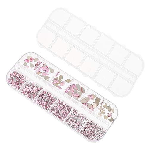 CALLARON Ab Farbige Flachrücken Nageldiamanten Spezialform Nageldekoration Für DIY Maniküre Und Nail Art Mit Funkelnden Nagelkunst CALLARON Ab Farbige Flachrücken Nageldiamanten Spezialform Nageldekoration Für DIY Maniküre Und Nail Art Mit Funkelnden Nagelkunst von CALLARON