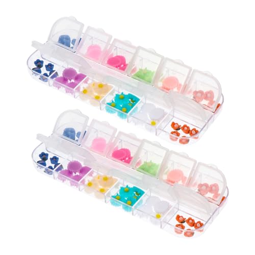 CALLARON Boxen Charms Harz Nail Art Dekoration Für DIY Maniküre Und Salon Farbenfrohe Nagelverzierungen Für Nageldesigns CALLARON Boxen Charms Harz Nail Art Dekoration Für DIY Maniküre Und Salon Farbenfrohe Nagelverzierungen Für Nageldesigns von CALLARON