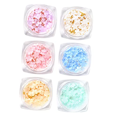 CALLARON Boxen Nagelkunst Maniküre Dekoration für DIY Projekte Design für Nageldesign Handyhüllen Bastelarbeiten und Mehr Farben von CALLARON