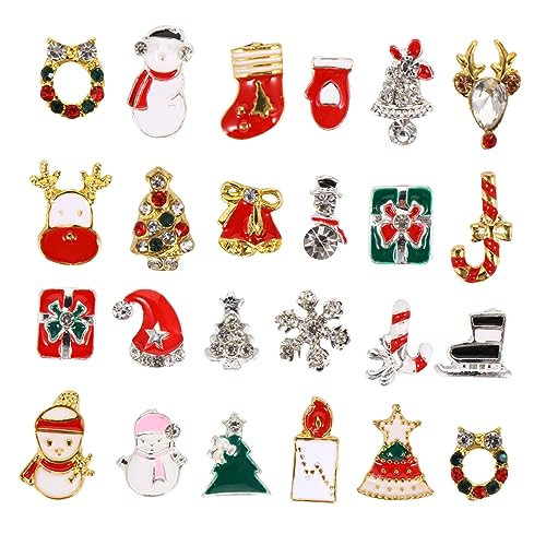 CALLARON Boxen Weihnachtsnagel Strasssteine Legierung Nail Art Dekorationsset Für Maniküre Nail Gems Für Nageldesigns Weihnachtsmotiven CALLARON Boxen Weihnachtsnagel Strasssteine Legierung Nail Art Dekorationsset Für Maniküre Nail Gems Für Nageldesigns Weihnachtsmotiven von CALLARON