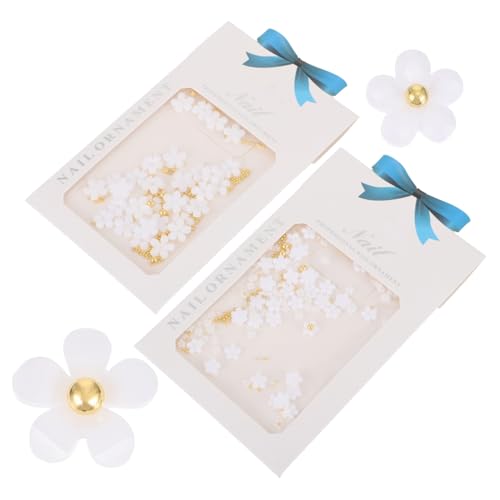 CALLARON Dekorative Blüten Nagelstuds Schicke Nail Art Zubehör für DIY Maniküren Glänzende Nagelcharms für Nagelgestaltungen CALLARON Dekorative Blüten Nagelstuds Schicke Nail Art Zubehör für DIY Maniküren Glänzende Nagelcharms für Nagelgestaltungen von CALLARON