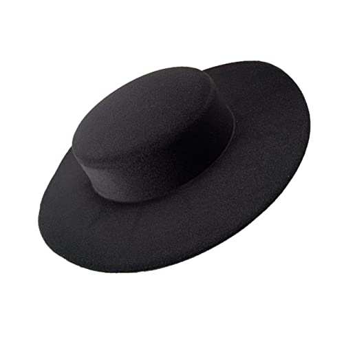 CALLARON Diy Steampunk Hut für Frauen Schwarze Kappe für Kostüme und Partys Vielseitig für Halloween und Masquerade Geeignet Leicht und Langlebig Perfektes Accessoire für Kreative Looks von CALLARON