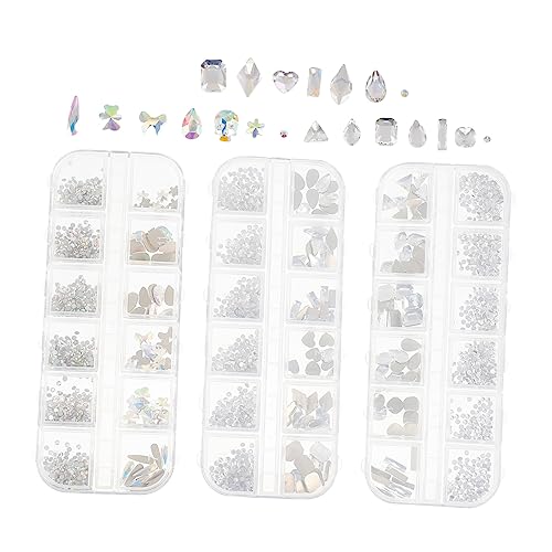 CALLARON Edelsteine Flachrückseite Juwelen Für Nageldesign Maniküre DIY Zum Dekorieren Von Nägeln Scrapbooks Handys Und Grußkarten CALLARON Edelsteine Flachrückseite Juwelen Für Nageldesign Maniküre DIY Zum Dekorieren Von Nägeln Scrapbooks Handys Und Grußkarten von CALLARON