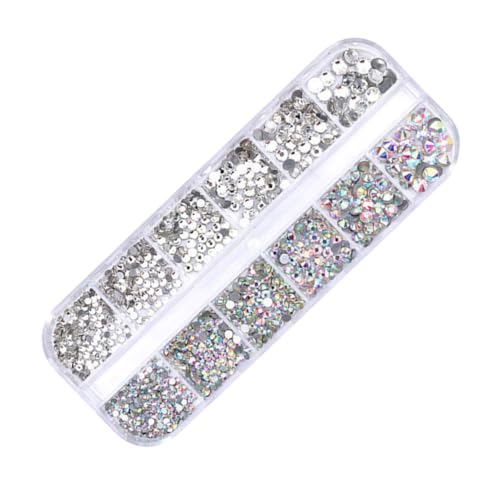 CALLARON Flache Strasssteine Fächer Transparentes Rhinestone Schmuckzubehör für Diy Bastelarbeiten für Nagelkunst und Schmuckgestaltung CALLARON Flache Strasssteine Fächer Transparentes Rhinestone Schmuckzubehör für Diy Bastelarbeiten für Nagelkunst und Schmuckgestaltung von CALLARON