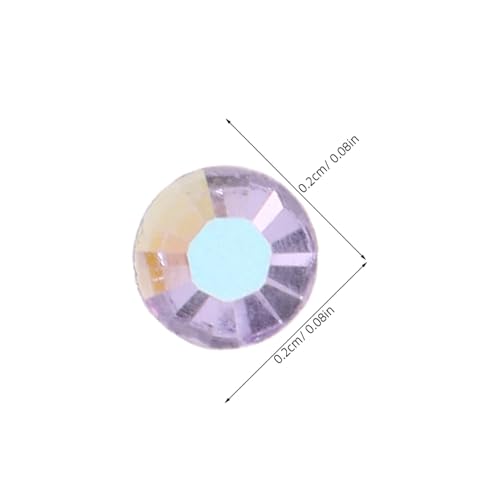 CALLARON Flatback Jelly Resin Rhinestones Mixed Langlebige Nagelkunst Strasssteine für DIY Bastelprojekte Handyhüllen Dekoration Scrapbooking Nagelverzierung von CALLARON