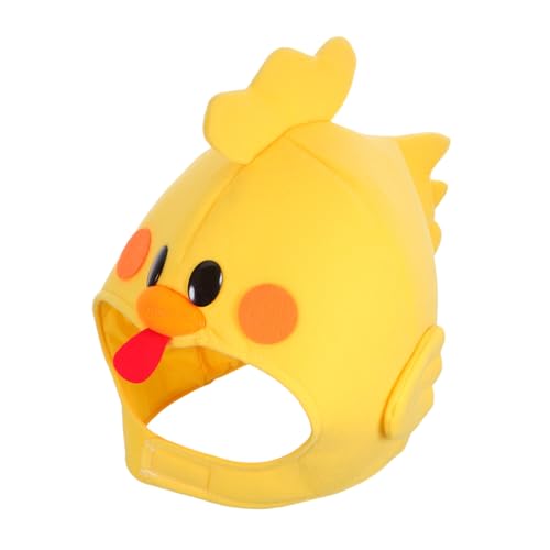 CALLARON Gelbes Plüsch-küken-headband Weicher Tierhut für Kleinkinder Lustiger Karneval-kostüm-kopfschmuck Leichter Strapazierfähiger Foto-requisit-kopfschmuck für Geburtstag und Cosplay CALLARON Gelbes Plüsch-küken-headband Weicher Tierhut für Kleinkinder Lustiger Karneval-kostüm-kopfschmuck Leichter Strapazierfähiger Foto-requisit-kopfschmuck für Geburtstag und Cosplay von CALLARON