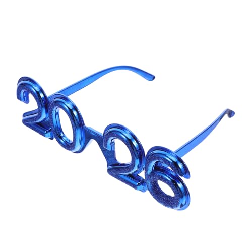 CALLARON Glitzer Neujahrsbrille aus Stabilem Pc-material Leichte Party-sonnenbrille für Erwachsene Foto-requisite für Silvester Abschlussfeier und Festliche Anlässe CALLARON Glitzer Neujahrsbrille aus Stabilem Pc-material Leichte Party-sonnenbrille für Erwachsene Foto-requisite für Silvester Abschlussfeier und Festliche Anlässe von CALLARON