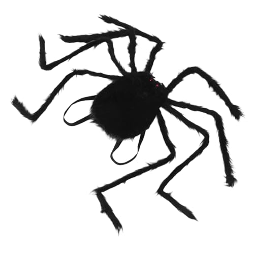 CALLARON Große Fake Haarige Spinne mit Verstellbaren Trägern für Halloween Party Cosplay und Außen Dekorationen CALLARON Große Fake Haarige Spinne mit Verstellbaren Trägern für Halloween Party Cosplay und Außen Dekorationen von CALLARON