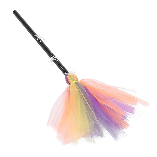 CALLARON Halloween Deko Besen mit Leuchtendem Spinnennetz Kreativer Partybesen für Erwachsene Vielseitige Hexenbesen Requisite für Halloween Kostüm und Festliche Dekoration CALLARON Halloween Deko Besen mit Leuchtendem Spinnennetz Kreativer Partybesen für Erwachsene Vielseitige Hexenbesen Requisite für Halloween Kostüm und Festliche Dekoration von CALLARON