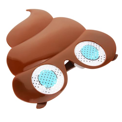 CALLARON Lustige Sonnenbrille im Poop Design Kreative Partybrille für Festivals Fasching Fotos Brille für Teenager Damen Hautfreundlichem PC Material CALLARON Lustige Sonnenbrille im Poop Design Kreative Partybrille für Festivals Fasching Fotos Brille für Teenager Damen Hautfreundlichem PC Material von CALLARON