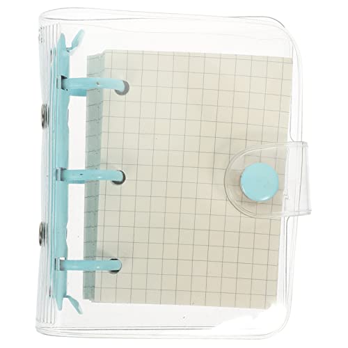 CALLARON Mini Notizbuch Transparent Ring Design Notizheft für Schule Büro und Reisen Niedliches Handliches Schreibheft für Notizen und Erinnerungen von CALLARON