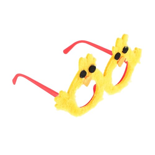 CALLARON Osterparty Brille Kükenform Lustige Sonnenbrille Robustem Kunststoff für Feiertagsaufführungen und Partygeschenke Must Have für Fröhliche Osterfeiern und Dekorationen CALLARON Osterparty Brille Kükenform Lustige Sonnenbrille Robustem Kunststoff für Feiertagsaufführungen und Partygeschenke Must Have für Fröhliche Osterfeiern und Dekorationen von CALLARON