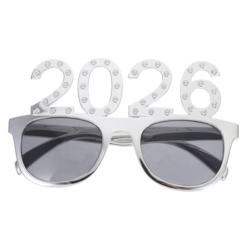 CALLARON Partybrille mit Zahlen Design Leichte Tragbare Neujahrs Sonnenbrille für Silvester Abschlussfeier Geburtstags und Festdekoration Lustige Foto Requisiten Vielseitiges Partyzubehör CALLARON Partybrille mit Zahlen Design Leichte Tragbare Neujahrs Sonnenbrille für Silvester Abschlussfeier Geburtstags und Festdekoration Lustige Foto Requisiten Vielseitiges Partyzubehör von CALLARON