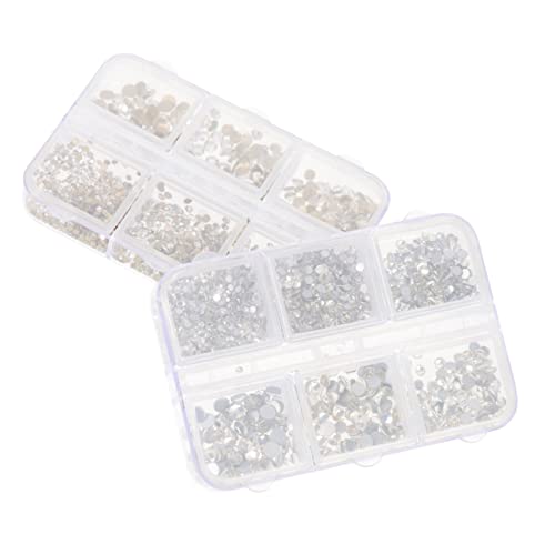 CALLARON Strasssteine Für Nagelkunst Nagelstollen Deko Für Maniküre Glänzende Nail Art Charms Und Silbergrund Goldgrund DIY CALLARON Strasssteine Für Nagelkunst Nagelstollen Deko Für Maniküre Glänzende Nail Art Charms Und Silbergrund Goldgrund DIY von CALLARON
