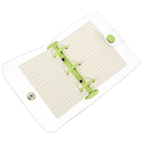CALLARON Transparentes Mini Notizbuch mit Ring Design Handliches Scrapbook für Notizbuch für Tagebuchaufzeichnungen und Planung Dekoratives Schreibheft für und Veranstaltungen CALLARON Transparentes Mini Notizbuch mit Ring Design Handliches Scrapbook für Notizbuch für Tagebuchaufzeichnungen und Planung Dekoratives Schreibheft für und Veranstaltungen von CALLARON