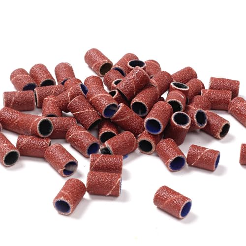 50 Stück Schleifhülsen 120 Grit, Schleifkappen Nagelfräser, Nagelfräser aufsätze, Schleifhülsen Nagelfräser für Nageldesign, Nagelkunst, Nagelpflege, Maniküre, Pediküre 50 Stück Schleifhülsen 120 Grit, Schleifkappen Nagelfräser, Nagelfräser aufsätze, Schleifhülsen Nagelfräser für Nageldesign, Nagelkunst, Nagelpflege, Maniküre, Pediküre von CALLYSONIC