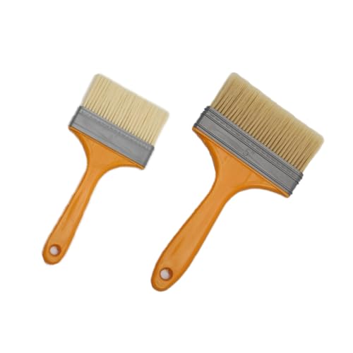 CALLYSONIC 2 Stück Lasurpinsel,Pinsel, Kunststoffpinsel, Pinsel Breit 95mm, 125mm, Pinselset, Malerpinsel, Lasurpinsel, Flachpinsel, Für Lacke, Lasuren, Pigmentmalerei CALLYSONIC 2 Stück Lasurpinsel,Pinsel, Kunststoffpinsel, Pinsel Breit 95mm, 125mm, Pinselset, Malerpinsel, Lasurpinsel, Flachpinsel, Für Lacke, Lasuren, Pigmentmalerei von CALLYSONIC
