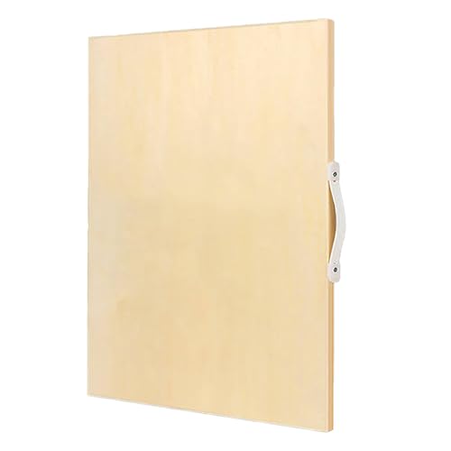 Zeichenbrett, Zeichenplatte A3 mit Tragegriff, Klemmbrett A3, Drawing Board, 30 * 45cm Zeichenbrett aus Holz, Hohlbildplatte, Technisches Reißbrett, für Klassenzimmer und Studio -Zeichnen (1) von CALLYSONIC
