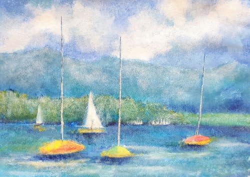 CALVENDO Poster 42,0 x 29,7 cm Querformat Starnberger See gemalt mit Gouache| Bilder, Kunstdruck, Wandbild, Wanddeko, Prints ohne Rahmen CALVENDO Poster 42,0 x 29,7 cm Querformat Starnberger See gemalt mit Gouache| Bilder, Kunstdruck, Wandbild, Wanddeko, Prints ohne Rahmen von CALVENDO