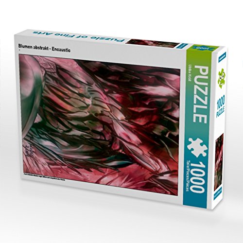 CALVENDO Puzzle Blumen abstrakt - Encaustic 1000 Teile Lege-Größe 48 x 64 cm Foto-Puzzle Bild von Ulrike Kröll CALVENDO Puzzle Blumen abstrakt - Encaustic 1000 Teile Lege-Größe 48 x 64 cm Foto-Puzzle Bild von Ulrike Kröll von CALVENDO
