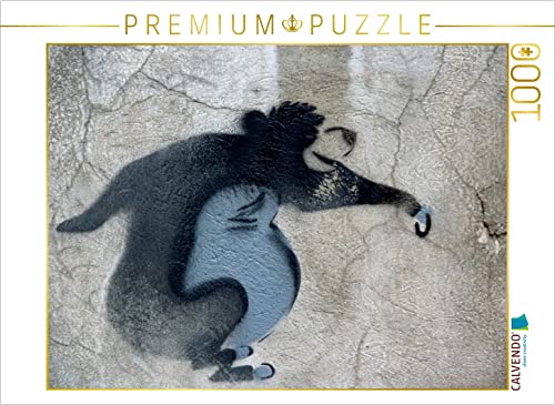 CALVENDO Puzzle EIN Bild aus dem Kalender Stencil Art IN Berlin 2017 / UK-Version 1000 Teile Puzzle quer | 1000 Teile Lege-Größe 64 x 48 cm Foto-Puzzle für glückliche Stunden von CALVENDO