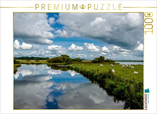 CALVENDO Puzzle Naturlandschaft an der Hamme in Worpswede 1000 Teile Puzzle quer | 1000 Teile Lege-Größe 64 x 48 cm Foto-Puzzle für glückliche Stunden CALVENDO Puzzle Naturlandschaft an der Hamme in Worpswede 1000 Teile Puzzle quer | 1000 Teile Lege-Größe 64 x 48 cm Foto-Puzzle für glückliche Stunden von CALVENDO