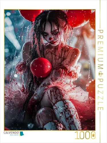 CALVENDO Puzzle Unter dem Bett Lagen nur rote Nasen und Puppen mit aufgerissenen Mündern | 1000 Teile Lege-Größe 64 x 48 cm Foto-Puzzle für glückliche Stunden CALVENDO Puzzle Unter dem Bett Lagen nur rote Nasen und Puppen mit aufgerissenen Mündern | 1000 Teile Lege-Größe 64 x 48 cm Foto-Puzzle für glückliche Stunden von CALVENDO