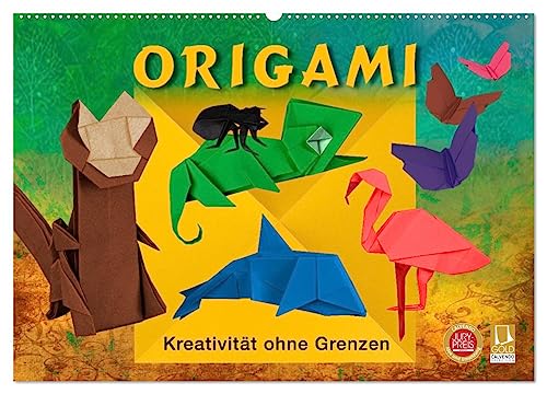 ORIGAMI - Kreativität ohne Grenzen (Wandkalender 2026 DIN A2 quer), CALVENDO Monatskalender von CALVENDO