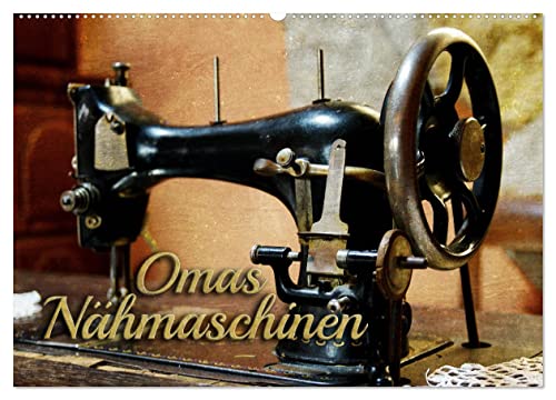Omas Nähmaschinen (Wandkalender 2026 DIN A2 quer), CALVENDO Monatskalender von CALVENDO