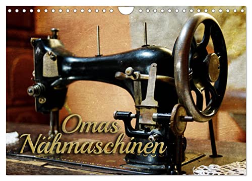 Omas Nähmaschinen (Wandkalender 2026 DIN A4 quer), CALVENDO Monatskalender von CALVENDO