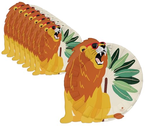 CAM ET LEON - 23900 – Teller Ø 23 cm – 8 Stück – Tiere der Savanne – Dekoration Party Geburtstag Kinder CAM ET LEON - 23900 – Teller Ø 23 cm – 8 Stück – Tiere der Savanne – Dekoration Party Geburtstag Kinder von CAM ET LEON