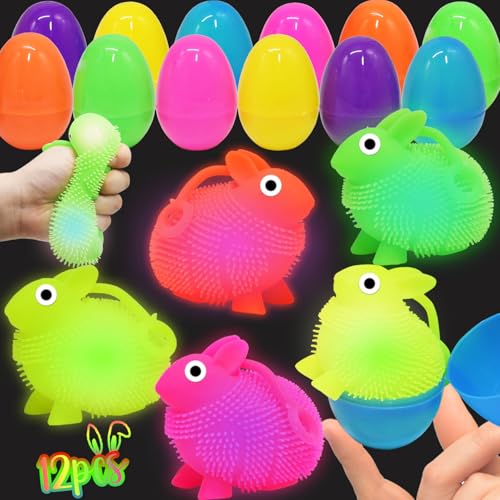 Jumbo Easter Eggs Filled Bunny Balls Toys for Easter Egg Hunt Fillers Easter Basket Stuffers Jumbo Easter Eggs Filled Bunny Balls Toys for Easter Egg Hunt Fillers Easter Basket Stuffers von CAMIRUS