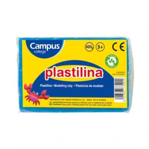 CAMPUS Modellierpaste/Modelliermasse, Modell CAMPUS Groß, 400 g, Blau von CAMPUS