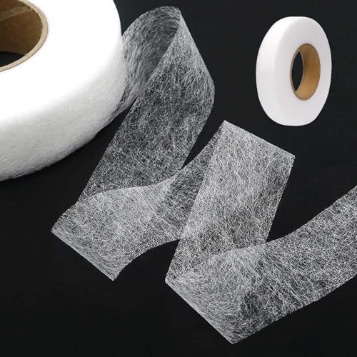 CANCYCC 64m Saumband zum Aufbügeln, Breite 20mm Saumband zum Aufbügeln Waschfest Nahtband, Umnähband zum bügeln, zum Reparieren von Stoff, Vorhang, Hosen, Kleidung, Jeans CANCYCC 64m Saumband zum Aufbügeln, Breite 20mm Saumband zum Aufbügeln Waschfest Nahtband, Umnähband zum bügeln, zum Reparieren von Stoff, Vorhang, Hosen, Kleidung, Jeans von CANCYCC