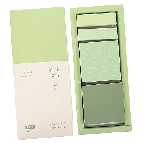 CANIGHT 1 Kasten Mit Mehrzweck-haftnotizen Notizblöcken Für Sanftes Schreiben Etikettenaufklebern Selbstklebenden Notizblöcken CANIGHT 1 Kasten Mit Mehrzweck-haftnotizen Notizblöcken Für Sanftes Schreiben Etikettenaufklebern Selbstklebenden Notizblöcken von CANIGHT