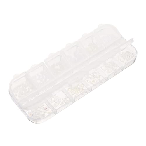 CANIGHT 1 Box Nail Art Zubehör Nagelperlen Für Nägel Nagelanhänger 3D Nagelschleifen Schmetterlingsanhänger Für Nägel Nageljuwelen Nageldekoration Nagelsteine ​​Und Anhänger von CANIGHT