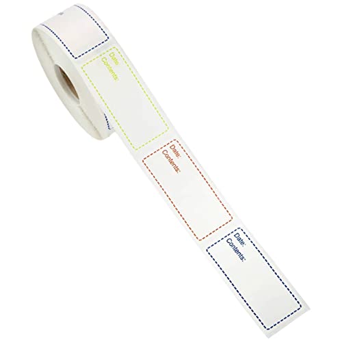 CANIGHT 1 Rolle „Mark The Date“ Aufkleber, Schilderetiketten, Lebensmitteletiketten, Studenten Haftnotizen, Flaschenetiketten, Aufkleber, Kompakte Lebensmitteletiketten, Kleine von CANIGHT