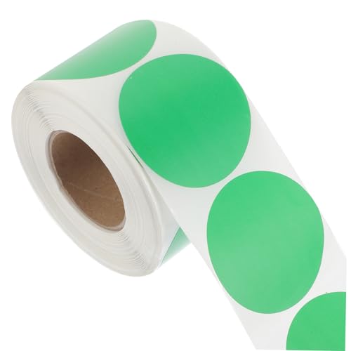 CANIGHT 1 Rolle Dreifach Etikettenpapier Thermoetiketten Klebeetiketten Namensetiketten Aufkleber Selbstklebende Etiketten Runde Etiketten Etiketten Aufkleber Papieraufkleber Aufkleber von CANIGHT