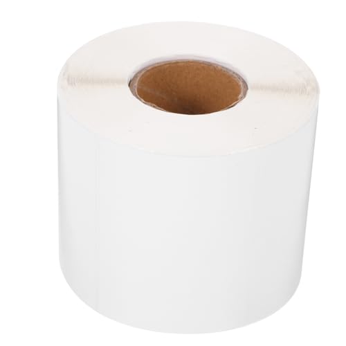 CANIGHT 1 Rolle Etikettendruckpapier Bedruckbare Leere Aufkleber Adressetiketten Selbstklebendes Papier Für Drucker von CANIGHT