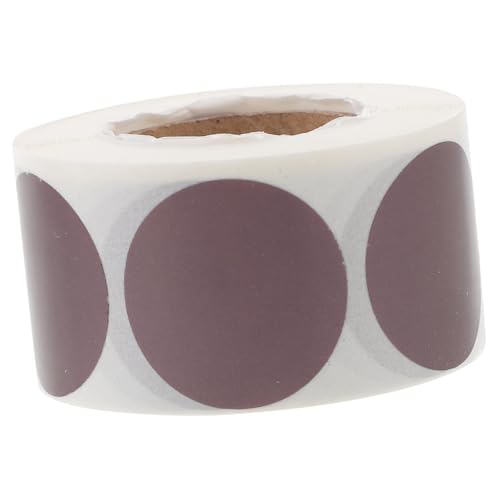 CANIGHT 1 Rolle Selbstklebendes Etikett, Selbstgemachte Klebeetiketten, Aufkleber, Runder Aufkleber, Runder Klebeaufkleber, Etikettenaufkleber, Markierungsaufkleber, Selbstklebender von CANIGHT