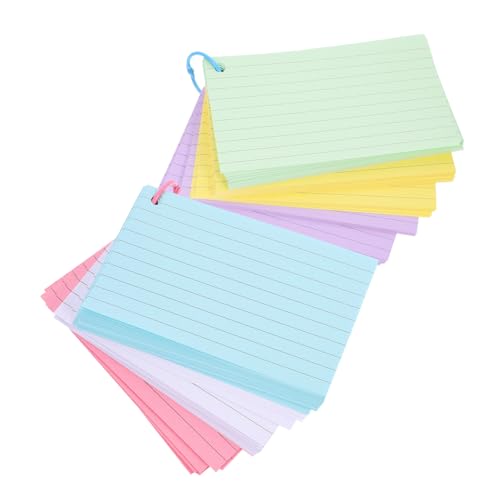 CANIGHT 1 Satz Wortbuch Karteikarten Flash-Kartenring Farbe farbige Notizkarten Blitzring Kartenzubehör tragbare Wortkarten Multifunktions-Speicherkarten praktische Speicherkarten Papier CANIGHT 1 Satz Wortbuch Karteikarten Flash-Kartenring Farbe farbige Notizkarten Blitzring Kartenzubehör tragbare Wortkarten Multifunktions-Speicherkarten praktische Speicherkarten Papier von CANIGHT