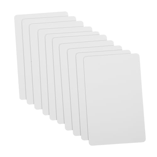 CANIGHT 10 Stück Blanko Mitarbeiterkarten, Blanko Schilder Zum Basteln, Graffiti Plastikkarten, Mini Blanko Karten, DIY Bastelanhänger, Blanko Etiketten, Plastik Id Karte, Blanko Id CANIGHT 10 Stück Blanko Mitarbeiterkarten, Blanko Schilder Zum Basteln, Graffiti Plastikkarten, Mini Blanko Karten, DIY Bastelanhänger, Blanko Etiketten, Plastik Id Karte, Blanko Id von CANIGHT