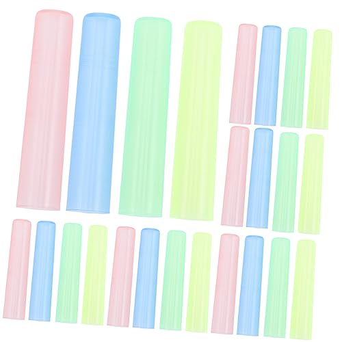 CANIGHT 100 Stück Bleistiftkappen, Bleistiftspitzenschutz, Bleistiftschutzhülle, Schreibwaren, Bleistiftspitzenkappen, Bleistiftspitzenschutzhülle, Schulschreibwarenzubehör, von CANIGHT