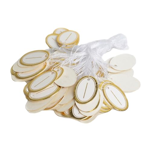CANIGHT 100 Stück Etikettenanhänger Markierungsanhänger Geschenkanhänger Kleidungsanhänger Hängende Schmuckanhänger Blankoanhänger Schmuckanhänger Beschreibbare Etiketten Hängende CANIGHT 100 Stück Etikettenanhänger Markierungsanhänger Geschenkanhänger Kleidungsanhänger Hängende Schmuckanhänger Blankoanhänger Schmuckanhänger Beschreibbare Etiketten Hängende von CANIGHT