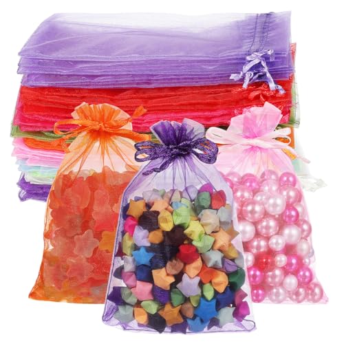 CANIGHT 100Stücke Organzabeutel mit Kordelzug Bunten Farben Süßigkeitentüten und Kleine Verpackungsbeutel für Hochzeiten Geburtstage und Besondere Anlässe CANIGHT 100Stücke Organzabeutel mit Kordelzug Bunten Farben Süßigkeitentüten und Kleine Verpackungsbeutel für Hochzeiten Geburtstage und Besondere Anlässe von CANIGHT