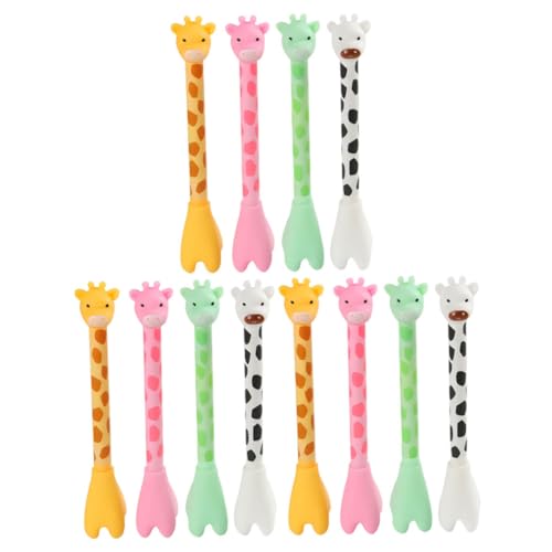 CANIGHT Giraffen-kugelschreiber Schöne Kunststoffstifte Gelschreiber Für Schüler Preisgeschenke Im Giraffendesign Bezaubernde Schreibstifte Mit Ergonomischem Griff von CANIGHT