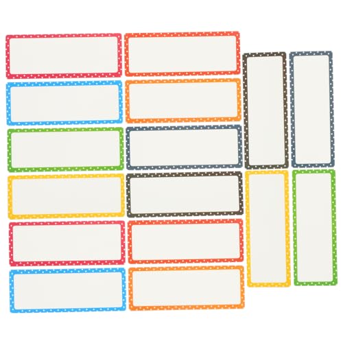 CANIGHT 16 Blätter Beschreibbare Magnetetiketten, Namensmagnete Für Das Klassenzimmer, Magnetische Etiketten Für Whiteboards, Magnetetiketten, Trocken Abwischbare Magnete, Trocken von CANIGHT